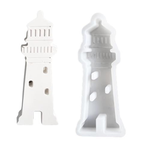 Wiederverwendbare Leuchtturm-Silikonform für Harze, Heimdekoration, Seifenherstellung, Heimwerker-Projekte, Heimdekoration, Leuchtturm-Form Wiederverwendbare Leuchtturm-Silikonform für Harze, Heimdekoration, Seifenherstellung, Heimwerker-Projekte, Heimdekoration, Leuchtturm-Form von PLCPDM