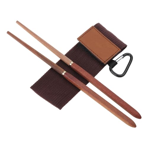Zusammenklappbare Essstäbchen aus Holz für Reisen, Outdoor, Camping, Picknick, 20,5 cm, abnehmbar, faltbar, wiederverwendbar Zusammenklappbare Essstäbchen aus Holz für Reisen, Outdoor, Camping, Picknick, 20,5 cm, abnehmbar, faltbar, wiederverwendbar von PLCPDM