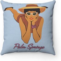 Mid-Century Modern Palm Springs Kissenbezug Retro Wüstenmode Mid-Century Modern Palm Springs Kissenbezug Retro Wüstenmode von PLEBOindustries