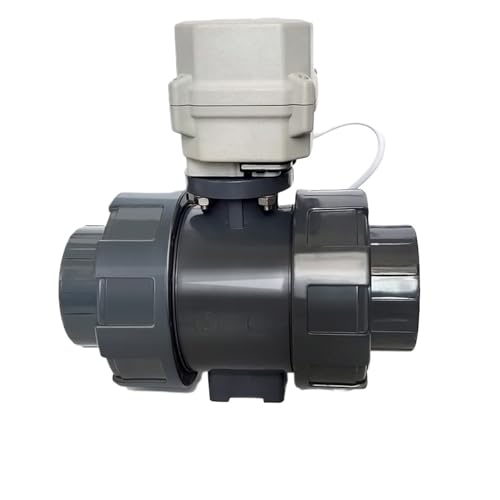 2" U-PVC True Union Electric Ball Valve DC12V,DC24V, AC24V Automated water valve with manual override for Swimming Pool Water(AC24V_CR301) von PLEFZUSLS