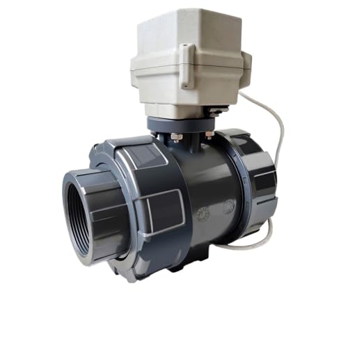 2" UPVC True Union 230V Electric Ball Valve DN50 Electronic Valve CE standard with Position Feedback for Swimming Pool water(BSP_AC110V TO 230V_CR301) von PLEFZUSLS