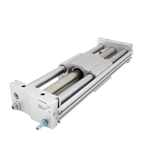CY1S20 Series Magnetically Coupled Rodless slider type slide bearing Cylinder CY1S20-100Z CY1S20-500Z(CY1S20-150Z) von PLEFZUSLS