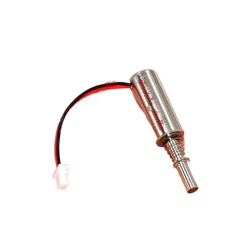 DC 3V/ 5V/ 9V/12V Mini Tiny 8MM Round Cylinder Suction Solenoid Electromagnet push pull Inhalation Plunger DIY Fingerprint Lock(Model E DC 24V) von PLEFZUSLS