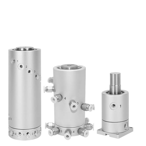 Drehgelenk der MQR-Serie mit niedrigem Drehmoment, Metalldichtungstyp MQR2-M5/MQR4-M5/MQR8-M5/MQR12-M5/MQR16-M5 mit Flansch MQRF2-M5 MQRF4-M5(MQRF8-M5) von PLEFZUSLS