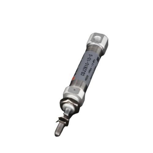Einfachwirkend, Federrückstellung, CDJ2B10-10S, Mini-Pneumatikzylinder, Bohrung 10 mm, Hub 10 mm von PLEFZUSLS