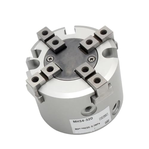 MHS4 Series 4 Finger Double Action Rotating Cylinder MHS4-16D 20D 25D 32D 40D 50D 63D Parallel Style Air Gripper(MHS4-63D) von PLEFZUSLS