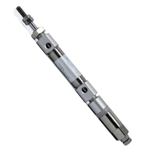 Miniature magnetic adjustable stainless steel mini pneumatic cylinder CDJ2B10-15-B double acting(CDJ2B10x100x50) von PLEFZUSLS