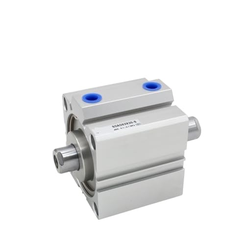 SDAD-Serie Doppelstangen-Kompaktzylinder Bohrung 63 mm Hub 5~100 mm SDAD63X30 SDAD63X35-B SDAD63X50-S SDAD63X50-SB(SDAD63X75) von PLEFZUSLS