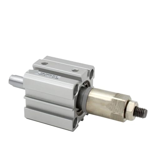 SDAJ serie bohrung 63mm Einstellbare hub kompakte luft zylinder doppeltwirkend SDAJ63X20-20 SDAJ63X40-20S-B SDAJ63X75-50(SDAJ63X30-20,-SB) von PLEFZUSLS