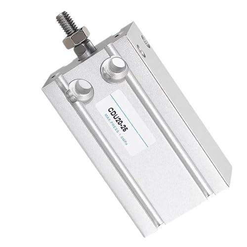 Typ CDU Pneumatischer Freiinstallationszylinder CDU6 CDU10 CDU16 CDU20 CDU25 CDU32 Hub 5-50 mm Doppeltwirkend Eingebauter Magnet(20mm stroke,CDU10) von PLEFZUSLS