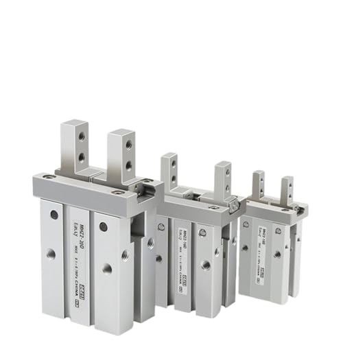 Typ Doppeltwirkend Luft Pneumatischer Parallelgreifer MHZ2-10D MHZ2-16D1 MHZ2-20D2 MHZ2-25S MHZ2-32C MHZ2-40S1 Klemmen Finger(MHZ2-32) von PLEFZUSLS