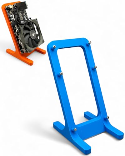 PLEXONE Ständer und Halterung für NerdQaxe++ ASIC Miner Stand NerdQaxe+ BTC Miner (Blau) von PLEXONE