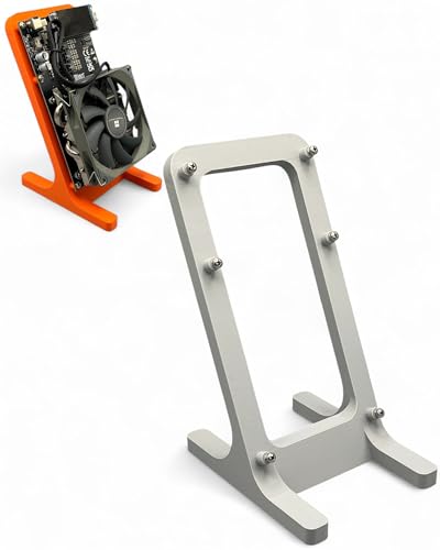 PLEXONE Ständer und Halterung für NerdQaxe++ ASIC Miner Stand NerdQaxe+ BTC Miner (Grau) von PLEXONE