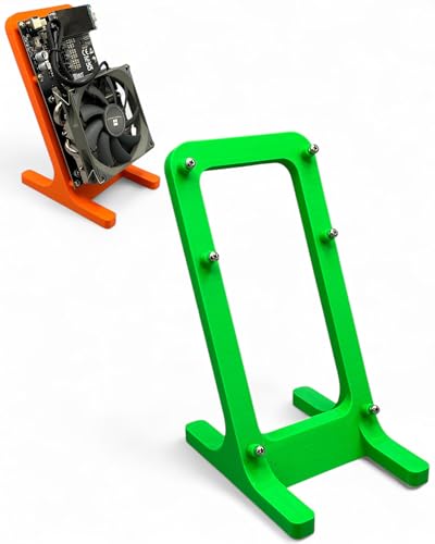 PLEXONE Ständer und Halterung für NerdQaxe++ ASIC Miner Stand NerdQaxe+ BTC Miner (Grün) von PLEXONE