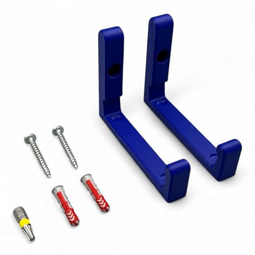 Wandhalterung passend für AVM Fritz! Repeater 6000 Halterung Wandhaken inkl. Befestigungsmaterial (Blau + Torx) von PLEXONE