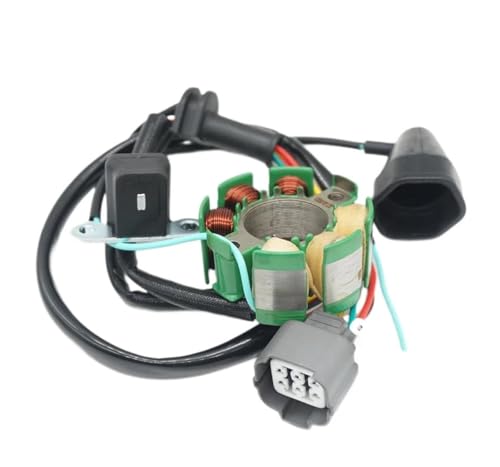 PLFMFVBLBG Zündungen Für KX250F Für KX 250F Für KX-250F 2005 2006 2007 2008 Motorrad Magneto Stator Spule 21003-00156 Motocicleta Zündungen von PLFMFVBLBG