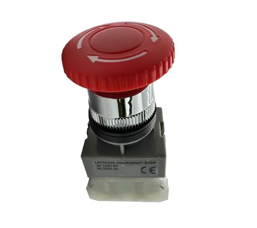 22MM-ALEPB-22 Emergency Stop Switch For Rapid Start And Stop Of Machinery Electrical Equipment(1NO) von PLGPENECTU