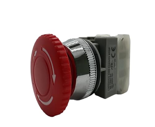 30MM-ALEPB-30 Emergency Stop Switch For Rapid Start And Stop Of Machinery Electrical Equipment(1NC) von PLGPENECTU