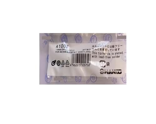 Desoldering Nozzle A1007 1.60MM Original Never Used Desoldering Nozzle A1007 1.60MM Original Never Used von PLGPENECTU