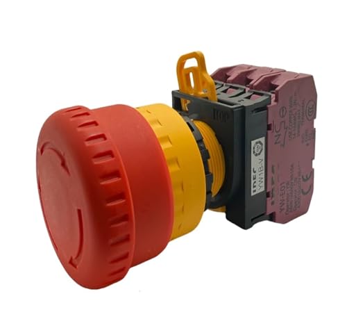 Emergency Stop Switch YW1B-V4E03R 3NC For Rapid Start And Stop Of Machinery Electrical Equipment von PLGPENECTU