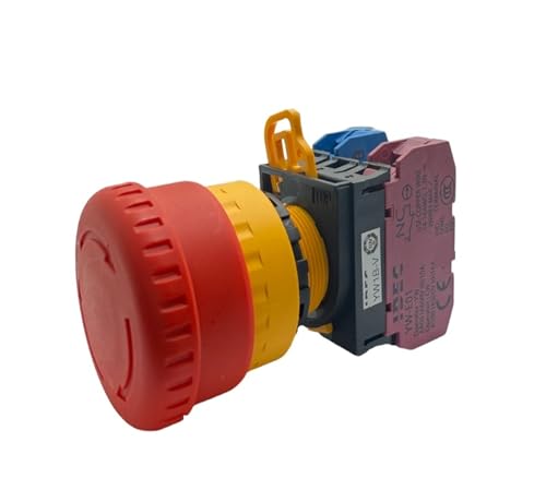 Emergency Stop Switch YW1B-V4E11R 1NO1NC For Rapid Start And Stop Of Machinery Electrical Equipment von PLGPENECTU