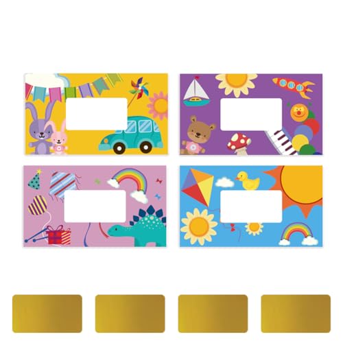 PLIGREAT 120 Packung Rubbelkarten Im Cartoon Stil Mit Aufklebern. Machen Sie Ihre Eigenen Rubbelkarten Zum Selbermachen Rubbelkarten Zum Gewinnen Gutscheinkarten Zum Selbermachen Für Partyzubehör PLIGREAT 120 Packung Rubbelkarten Im Cartoon Stil Mit Aufklebern. Machen Sie Ihre Eigenen Rubbelkarten Zum Selbermachen Rubbelkarten Zum Gewinnen Gutscheinkarten Zum Selbermachen Für Partyzubehör von PLIGREAT