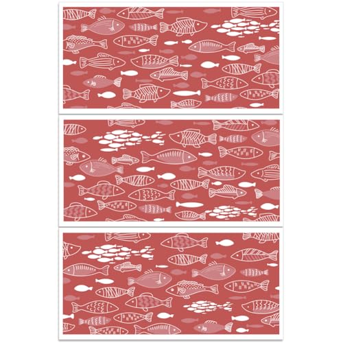 PLIGREAT 3 Blatt Transferaufkleber Mit Weißer Fischlinie Zum Basteln Japanisches Dekoratives Muster Wasserdicht UV DTF Zum Aufreiben Für Möbel Schränke Kommoden Keramik Scrapbooking Transferpapier PLIGREAT 3 Blatt Transferaufkleber Mit Weißer Fischlinie Zum Basteln Japanisches Dekoratives Muster Wasserdicht UV DTF Zum Aufreiben Für Möbel Schränke Kommoden Keramik Scrapbooking Transferpapier von PLIGREAT