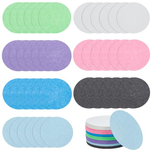 PLIGREAT 42 Stück Magic Foam Texture Papier Runde Puffy Paint Buntes 3D Zeichenschaum Strukturpapier Für DIY Malerei Kunst Handgefertigtes Bastelzubehör Geschenk Für Zeichenbegeisterte 7 Farben von PLIGREAT