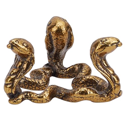 PLIGREAT Vintage Kristallkugel Halter Gold Schlangenförmiger Kristallkugelständer Kugel Display Halter Basis für Kristall Edelstein Mineral Achat Kugel Kugeln, 5x2,8cm von PLIGREAT