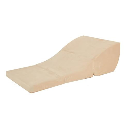 PLIKMN Keilkissen Multifunktionales, faltbares Keilkissen mit stützendem Schaumstoff und weichem Kissenbezug, lindert Reflux und Sodbrennen, Reißverschlussdesign für einfache Reinigung PLIKMN Keilkissen Multifunktionales, faltbares Keilkissen mit stützendem Schaumstoff und weichem Kissenbezug, lindert Reflux und Sodbrennen, Reißverschlussdesign für einfache Reinigung von PLIKMN