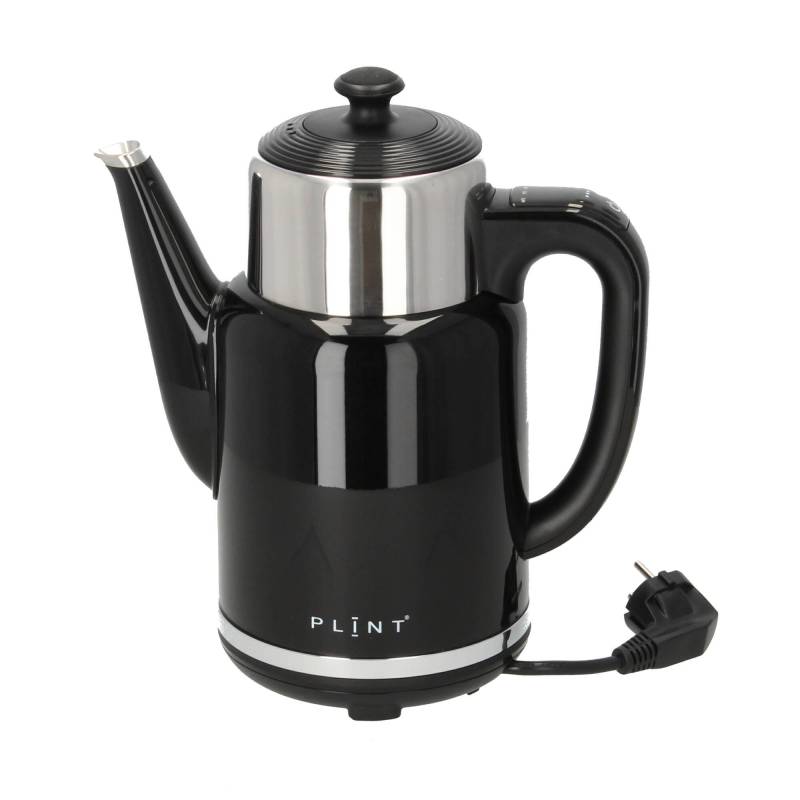 Plint Wasserkocher Warmhaltefunktion Retro-Design 17l schwarz von PLINT A/S
