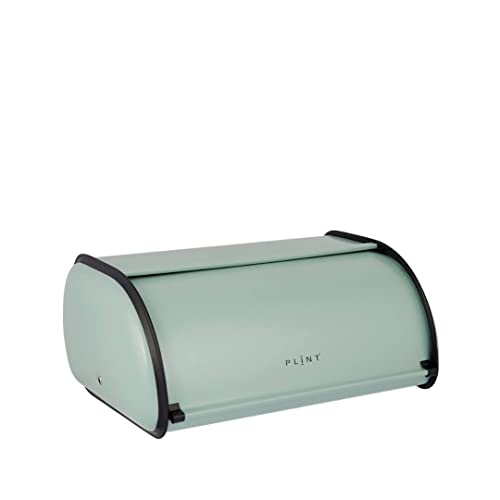 PLINT Bread Box mit Edelstahl Körper Metall Home Storage Bin For Kitchen Counter, Extra Large Bread Bin with Sliding Mitglied, Bread Box Holder with Mitglied, Bakery Storage Container, Leaf Color von PLINT