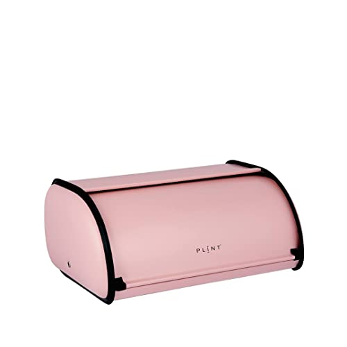 PLINT Bread Box mit Edelstahl Körper Metall Home Storage Bin For Kitchen Counter, Extra Large Bread Bin with Sliding Mitglied, Bread Box Holder with Mitglied, Bakery Storage Container, Rose Color von PLINT