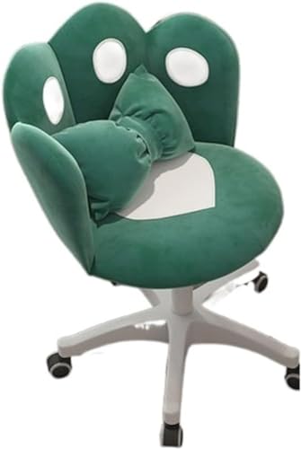 PLJKIHED Chefsessel, Bequeme Schreibtisch-Bürostühle Gaming-Wohnzimmer-Bürostühle Chaiselongues Wohnmöbelstuhl (Farbe: Grün) Stabilize von PLJKIHED