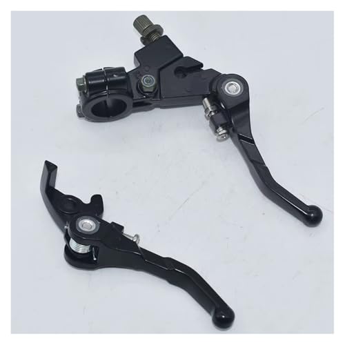Bremskupplungshebel Folding Kupplung Hebel Bremshebel Set Fit Für CRF Für KLX Für Xmotos Für BSE Für KAYO Pit Dirt Bikes Teile Bremsgriffhebel(Color4) von PLKPVHVZNM