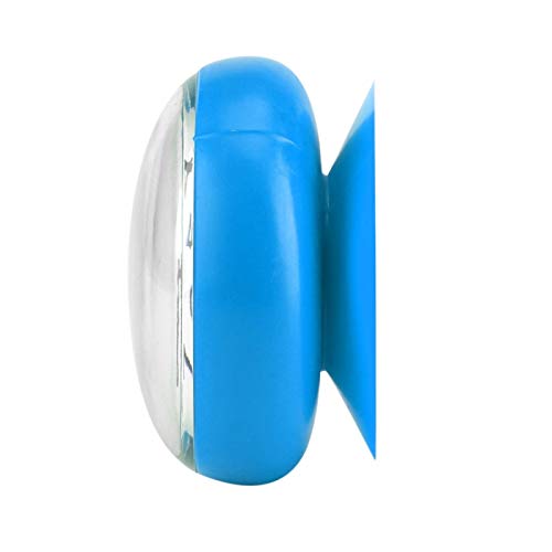 PLLO Duschuhr, Badezimmeruhr mit ABS-Kunststoff, modisch für die Küche für das Bad oder die Küche (blau) von PLLO