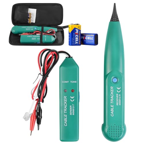 PLLYPE Cable Tracker, Kabelbruch Suchgerät Mähroboter, Kabelfinder Kabeltester Leitungssucher, Schaltkreis Tester, Telefonleitung Tracker für Netzwerk Wartung Collation Durchgang des Testschaltkreises von PLLYPE