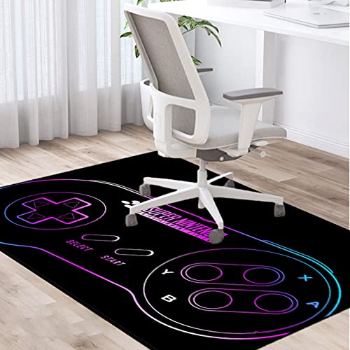 PLMM Bodenschutzmatte 70 * 100CM Gaming Bürostuhl Stuhlmatten Schreibtischstuhl Unterlage Teppich Stuhlunterlage für Parkett Dekoriere Dein Büro,Wohnzimmer,Schlafzimmer usw von PLMM