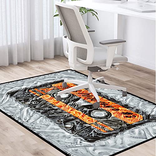 PLMM Bürostuhl Unterlage Bodenschutzmatte Gaming Teppich Unterlage Schreibtischstuhl Gaming Stuhl Unterlage Fußbodenschutz 70×100CM von PLMM