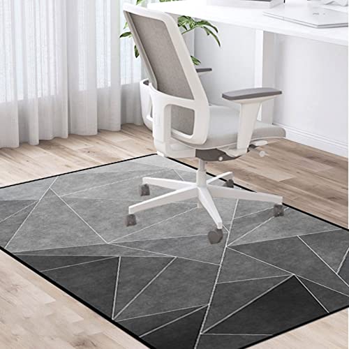 PLMM Bürostuhl Unterlage Bodenschutzmatte Stuhlunterlage Harte Böden Rutschfestes Gaming Bürostuhl Stuhlmatten für Laminat,Parkett,Fliesen und Hartböden 140×160CM von PLMM