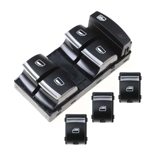 Fensterheberschalter Für A3 8P Für A6 S6 RS6 C6 Für Q7 2004 2005 2006 2007 2008 2009 2010 2011 Auto Elektrische Fensterheber Schalter(A set) von PLMNHSS