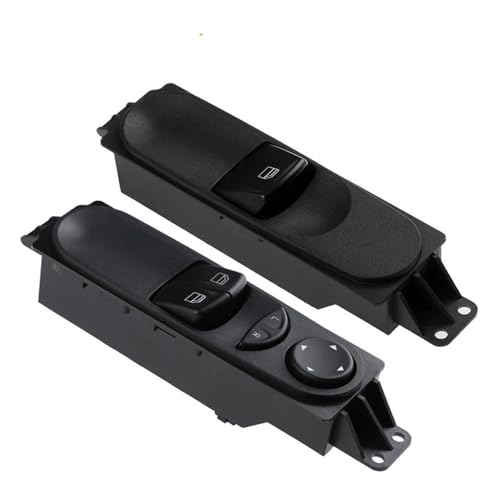 Fensterheberschalter Für Benz Vito Viano Mixto Leder-kasten W639 2003-2014 6395450913 Elektrische Fensterheber Schalter Auto 6395451413 6395450613(2pcs-set) von PLMNHSS