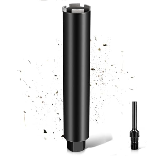 L460mm Diamantbohrkrone | 1 ¼ UNC Aufnahme | ⌀32mm mit Turbo | mit SDS-MAX | 2200U/min für Kernbohrgeräte Kernbohrkrone Kernbohrer Nassbohrkrone Trockenbohrkrone für Beton Mauerwerk Stein Granit L460mm Diamantbohrkrone | 1 ¼ UNC Aufnahme | ⌀32mm mit Turbo | mit SDS-MAX | 2200U/min für Kernbohrgeräte Kernbohrkrone Kernbohrer Nassbohrkrone Trockenbohrkrone für Beton Mauerwerk Stein Granit von PLODAXE