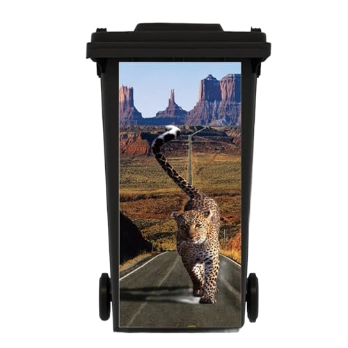 PLOIKM Mülltonnenaufkleber mit Tier-/Blumenmotiv, 27 Stile, entfernbare, umweltfreundliche Mülltonnenaufkleber, dekorativ, Aufkleber für den Außenbereich PLOIKM Mülltonnenaufkleber mit Tier-/Blumenmotiv, 27 Stile, entfernbare, umweltfreundliche Mülltonnenaufkleber, dekorativ, Aufkleber für den Außenbereich von PLOIKM