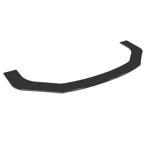 PLOKIJUH Auto Frontspoiler für Jaguar XF 2008-2015,Frontstoßstange Spoiler Spoilerlippe Front Bumper Lip Splitter Protector Diffusor Body Kit Zubehör,B1-Black von PLOKIJUH