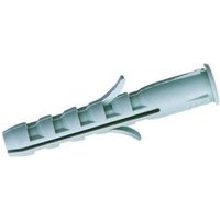 Plombelec - 051906 - 100 x plombanil Nylon-Kragenstopfen - Ø6 x L30 mm - grau von PLOMBELEC