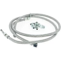 Set mit 2 Universal-Heizölschläuchen 1/4 - 3/8 plus 6 Anschlüsse von PLOMBSERVICE
