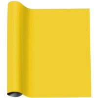 plottiX Aufbügelfolie 32 cm x 50 cm mittelgelb von PLOTTIX