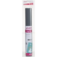 plottiX Vinylfolie permanent 31.5 cm x 1 m dunkelgrau von PLOTTIX
