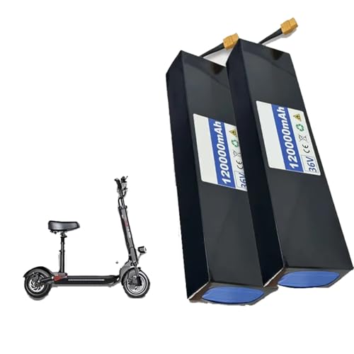 36V 12Ah Ebike-Akku 10S3p E-Bike Lithium-Ionen-Akku für 100W 250W 500W Elektrofahrrad-Elektrorollermotor mit 42V 2A Ladegerät SM von PLPLKTNNKK